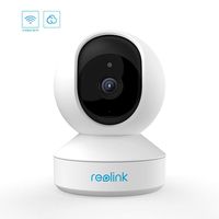 REOLINK 3MP Super HD Indoor Wireless Home Security Camera, 2.4Ghz WiFi Pan/Tilt Baby Monitor, Two-Way Audio, Night Vision, Remote Viewing w/SD Slot, E1