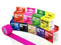 Fitdom Kinesiology Sports Uncut Physiotherapy Tape + Bonus Instruction Guide. FDA Approved. Best Therapeutic Taping for Knee, Shoulder, Elbow & More, Boost Recovery & Provide Support