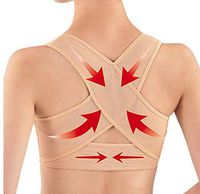 Support Back Belt Yoga Body Posture Corrector Anti Humpback Back Shoulder Braces Supports