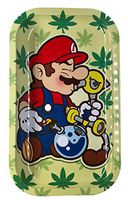 Rolling Tray Metal 10.5x6.5 (Mario)