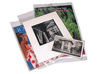 Print File 5x7" Polyethylene Bag with 2" Flap, 4 mil, 100 Pack