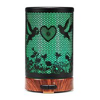 Essential Oil Diffuser Aroma Humidifier ASAWASA Whisper Quiet Aroma Humidifiers with Waterless Auto Shut-Off Protection,7 Colors Changed LED Night Light for Home bedroom Office Yoga (Peace Dove)