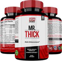 Male Enhancement Pills - Naturally Enhancing Capsules - Test Booster for Men - Increase Size, Drive, Stamina, Endurance, Performance, Extra Strength - Mr. Thick by USA Supplements