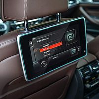 HOTRIMWORLD Anti-Scratch Tempered Glass Rear Seat TV LCD Screen Protector Foil for BMW 5 Series G30 2017-2019 2pcs