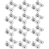 Youliang 12sets AAA Green Battery Negative to Positive Conversion Spring Contact Nickle Plated 9x10/9x21mm