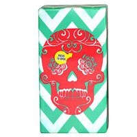 Extra Hard Box for Full Pack of Cigarettes, Cigarette Case Box for 100mm Cigarettes - Pink Sugar Skull