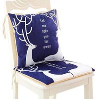 Kylin Express Indoor Soft Home/Office Squared Cartoon Seat Breathable Chair Cushion with Backrest, 10