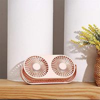 Vacio Mini Fan Personal Handheld Fan Personal Cooling with USB Rechargeable & Aroma Diffuser Fan for Kids Girls Woman Home Office Outdoor Travel (Pink)