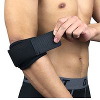 COYUE Elbow Brace Compression Brace Adjustable Neoprene Support for Tennis Elbow, Golfers Elbow, Tendonitis, Arthritis, Weightlifting, Joint Pain Relief, Injury Recovery for Men and Women(1PC)