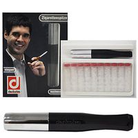 Denicotea - Regular Amber & Silver Cigarette Holder 20238