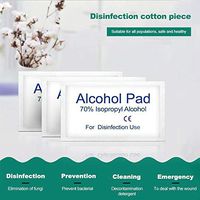 Wiiker 25pcs Alcohol Prep Pads,Alcohol Detergent Wipes Antiseptic Skin Cleaning Care Jewelry Mobile Phone Clean Wipe