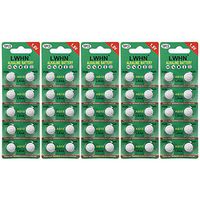 LWHN AG13 Alkaline Battery 1.5V Button Coin Cell Batteries(50pcs)