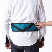 Fushida Patient Transfer Handling Belt, Safety Standing Support, Padded Walking Gait Belt with Quick Release Buckle, Elderly Transfer Assistant(FYH039)