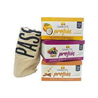 Keto Energy Bars Bundle Care Package with , Zero Sweeteners Gluten Soy and Dairy-Free, Healthy Nutrition Farmers Market Pack by Amrita