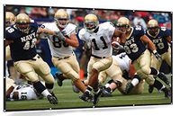 Portable Projection Screen by Green Gold Tech - Compatible with Front or Rear projectors - Indoor and Outdoor use - Foldable Movie Theater