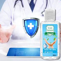 Katewolf Health Cleaning Supplies, Disposable Hand Sanitizer, Long-Lasting Quick-Drying Sterilization Liquid Hand Soap Soothing Gel (60ML)