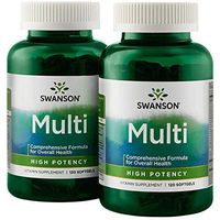 Swanson Multi High Potency 240 Sgels 2 Bottles