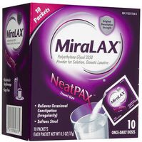 Miralax Laxative Single Dose Powder For Solution, 17 Gm Sachets, 10 Ea (pack of 4)