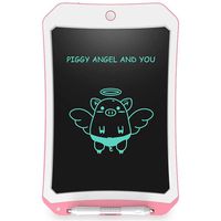 AURXONS LCD Writing Tablet, Electronic Writing & Drawing Board Doodle Board, 8.5-Inch Handwriting Paper Drawing Tablet with Lock Function, Gifts for Kids Adults at Home School Office(Pink)