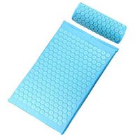 Ting room Acupressure Massager Cushion Massage Mat Relaxation Relieve Back Body Pain Spike Mat Acupuncture Massage Yoga Mat with Pillow,as picture11