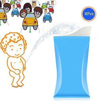ONEDONE Urine Bag Disposable Travel Collection Pee Bag Car Toilet for Men,Women& Children(Pack of 8)