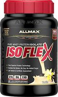 ALLMAX Nutrition - ISOFLEX - 100% Ultra-Pure Whey Protein Isolate - Vanilla - 2 Pound