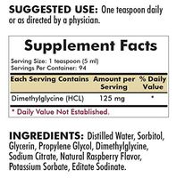 Kirkman DMG (Dimethylglycine) Liquid || 480 ml/16 oz Liquid || Free of Common allergens || Gluten/Casein Free || Tested for More Than 950 Environmental contaminants