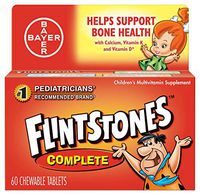 Flintstones Chewable Tablets Complete 60 ea (Pack of 5)