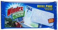 Windex Outdoor All-in-One Window Cleaner Pads Refill, 2 Count (Pack of 1)