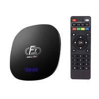 ESHOWEE Android 8.1 TV Box F1 Amlogic S905W Quad-core 64 Bit DDR3 2GB 16GB 4K UHD WiFi and LAN VP9 DLNA H.265