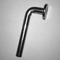 (50) Pallet Rack Drop Pin - J Bolt Safety Clip - Universal Pallet Rack Drop Pin