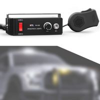 PA 100 Watt Public Address System with Handheld PA Microphone and Dual Horn PA System