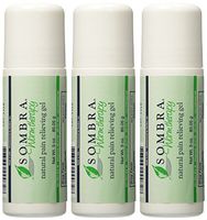 Sombra Natural Pain Relieving Gel- 3 oz. Roll-on - Money Saving 3 pack