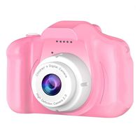 Misszhang-US Mini 2inch Screen HD 1080P 8MP Digital Video Recorder Camcorder Kids Camera Toy Pink