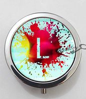 BlackKey Letter L 3-Compartment Decorative Pocket Gift Box Case Organizer for Pill, Color 1 -1387