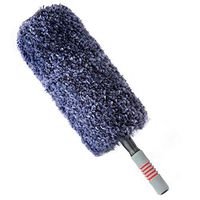 Car Feather Duster 32inch Large Microfiber Duster Wash Car Mop Duster with Stainless Steel Extendable Handle