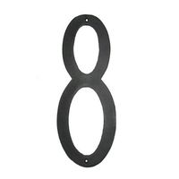 Montague Metal Products Standard Font Individual House Number, 8, 10-Inch