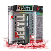 ProSupps® Dr. Jekyll® Stimulant-Free Pre-Workout, Caffeine-Free, Energy Powder, Intense Focus, Energy & Pumps, (30 Servings, Lollipop Punch)
