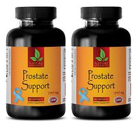 Enhancement Pills - Prostate Support Formula 1345MG - Saw Palmetto Bulk Supplements - 2 Bottles (120 Capsules)