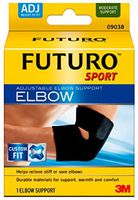 Futuro Sport Adjustable Elbow Support 09038EN, Adjustable (Pack of 2)
