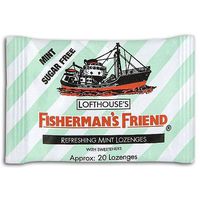 Fisherman Friend Lozenges Mint Sugar-free with Sweeteners 25g