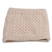 Meolin Womens Winter Knit Thickened Wool Collar Scarves Warm Neck Scarf ,Beige,8.669.45in