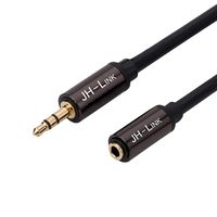 Headphone Extension Cable, 3.5mm Male to Female Stereo Audio Cable -25 Ft for Car/Auto Stereo Speakers/Earphones/ MP3 Player, JH-Link Extension Cable.