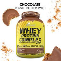 Olimp Whey Protein Isolate - Whey Protein Concentrate - Chocolate Peanut Butter Protein Powder 5lb - Amino Acid Complex - Whey Protein 5 Lb - Whey Protein Complex 100% Powder - 5lb Pack - 64 Servings