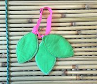 SochPad Reusable Interlabial Pad (Petal Shape): Backup for Menstrual Cup Leakage, Controlling Heavy Period Flow and Light Incontinence or Urine Leakage (Set of 3) (S)