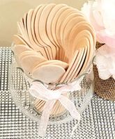 Disposable Wooden Spoons - 100 PC Made up of Birch wood 100% compostable 6.3'' length by Earth-Origins