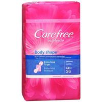 Carefree Body Shape Acti-Fresh to Go Pantiliners Unscented 36 ea