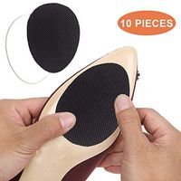 Sole Protector Pads, Adhesive High Heel Noise Canceling Anti Slip Non-Skid Shoe Sole Grips Stick, 5 Pairs