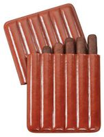 Visol "Breis" 6 Cigar Leather Travel Case