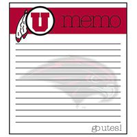 The Fanatic Group Utah Utes Memo Note Pad - 2 Pads